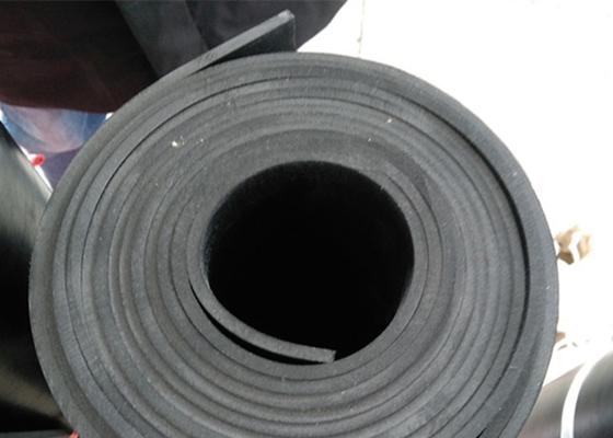 Nontoxic Waterproof Sponge Foam Board , Grey Soundproofing Rubber Sheets For Walls